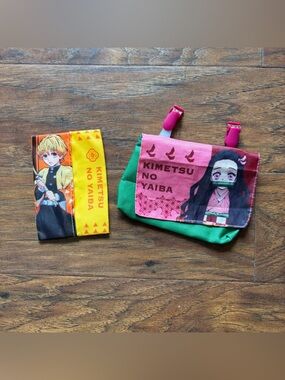 Demon Slayer Badge Holder and Money Pouch